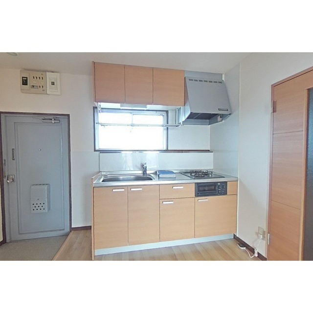 メゾン新明のキッチン|システムキッチン☆ビルトインコンロ