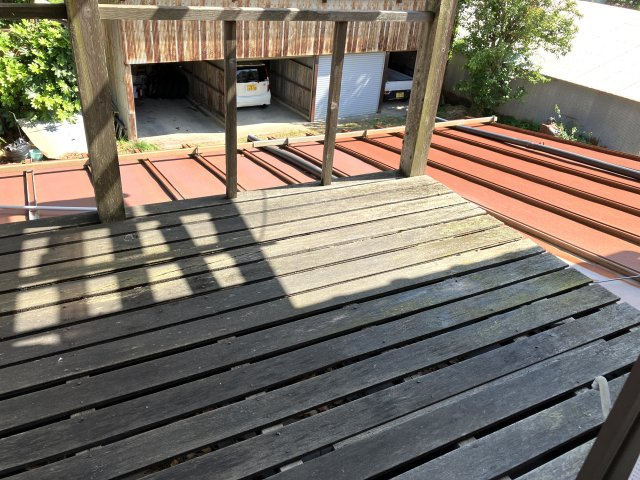 出石町松枝　中古戸建　4DKのバルコニー