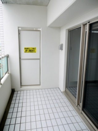 アムール大工町のバルコニー