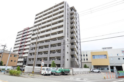 【外観】 | エスリード福島リバーフロント | お子様や女性にも安心のオートロック付きマンション