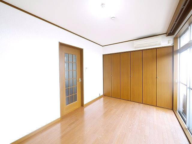 マンション　ヒライの寝室