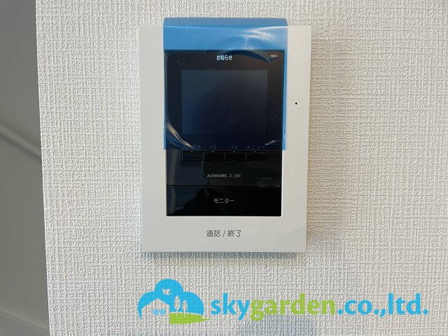 平塚市広川　新築戸建　全4棟3号棟の設備|TVモニター付きインターホン