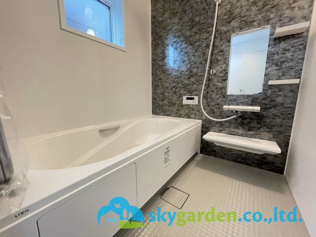 平塚市広川　新築戸建　全4棟3号棟の浴室|お風呂です