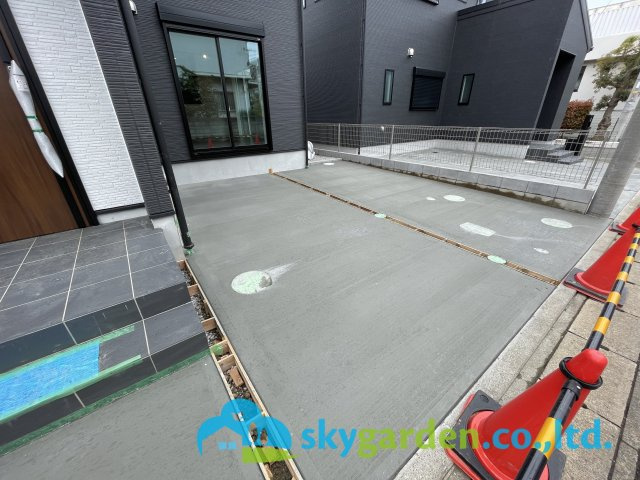 平塚市広川　新築戸建　全4棟3号棟の駐車場|２台分の駐車場です