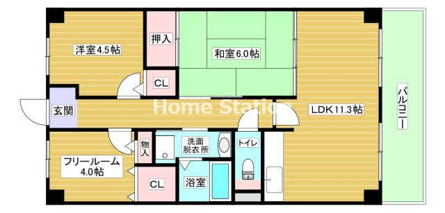 【間取り】 | アソシアード御幣島