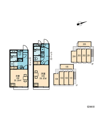 【区画図】 | レオパレスラピスラズリ