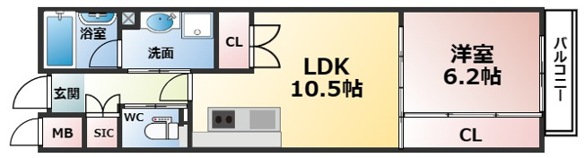 【間取り】 | ARTFORM天満橋