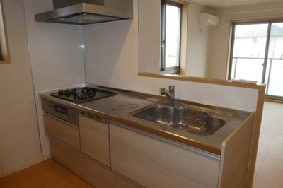 【キッチン】 | リーオグレイス | ３口ガスコンロ付システムキッチン