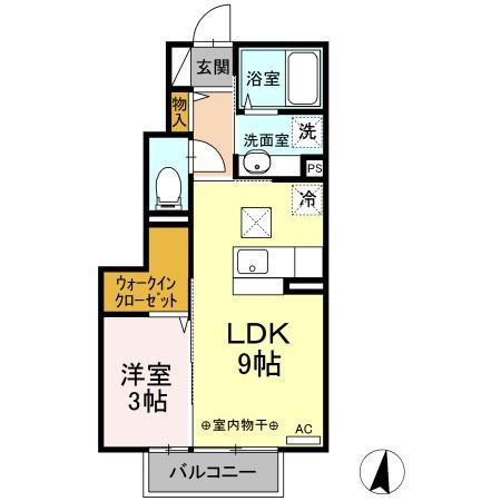 エバーグリーンの間取り