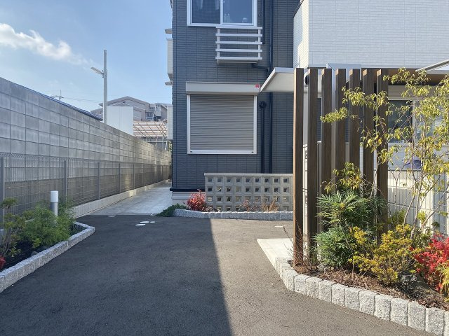 D-room福万寺のエントランス