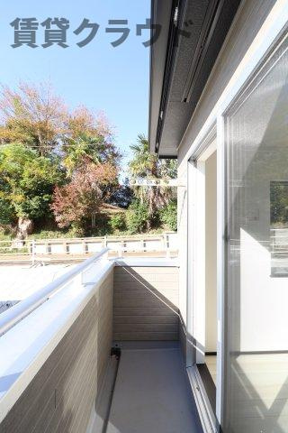 GKタウンのバルコニー|洗濯物もよく乾きそうな、陽当たり良好なバルコニーです！