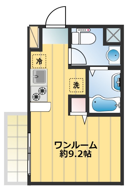 リビングライフ長瀬EASTⅡの間取り
