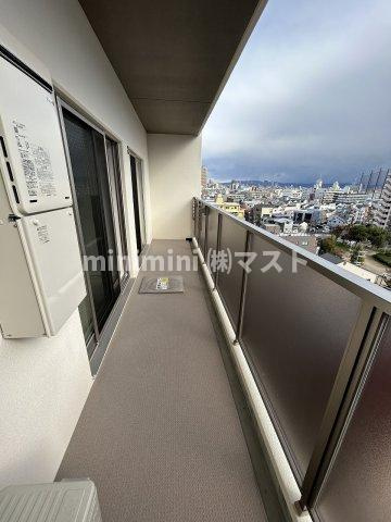レジデンス朝潮橋のバルコニー