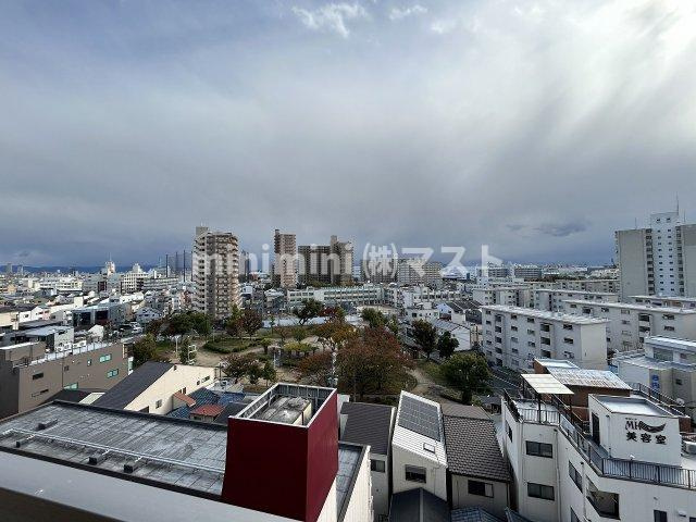 レジデンス朝潮橋の展望