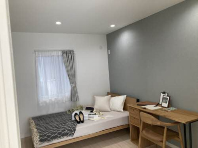 【洋室】 | ペアハイツ | モデルルームにつき備え付家具・家電は利用できません