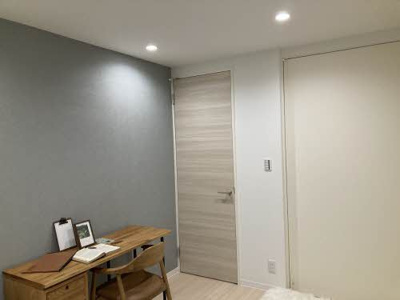 【洋室】 | ペアハイツ | モデルルームにつき備え付家具・家電は利用できません