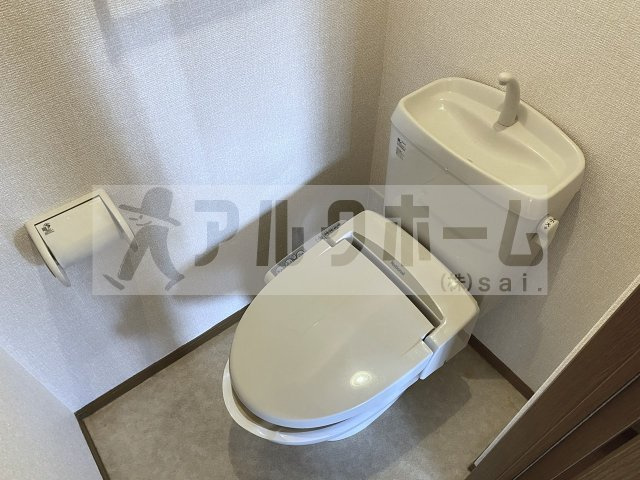 クレール萱振Cのトイレ