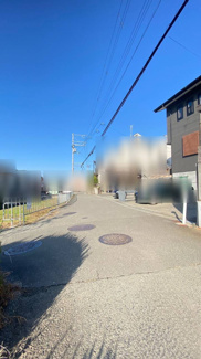 【前面道路含む現地写真】