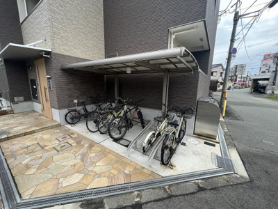 【その他共用部分】 | フジパレス下新庄駅東３番館 | 駐輪場です