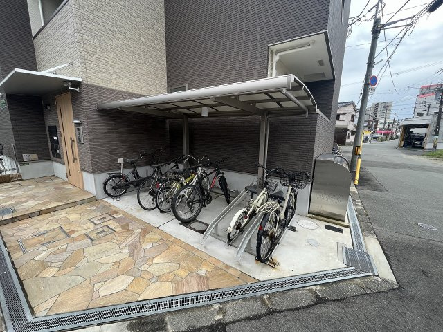 【その他共用部分】 | フジパレス下新庄駅東３番館 | 駐輪場です