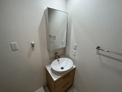 【独立洗面台】 | フジパレス下新庄駅東３番館 | 独立洗面化粧台付き