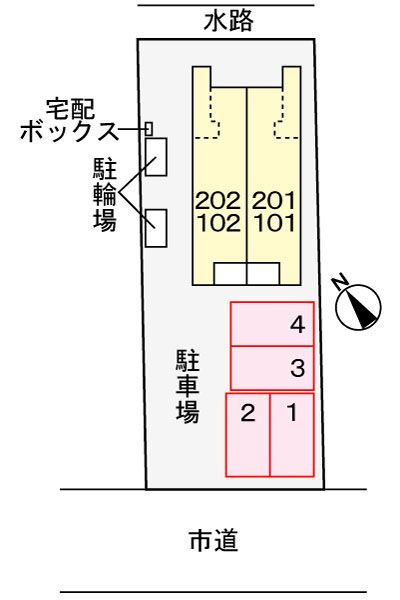 かんな　　刈谷市の賃貸ならクラスホーム刈谷店の駐車場