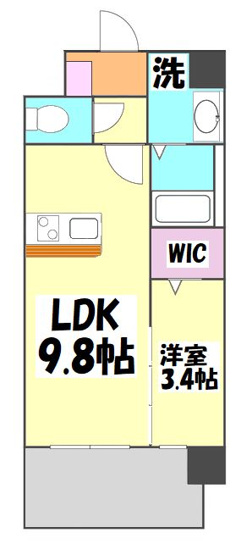 【間取り】 | Jugame CP吉塚　★プライスホームなら仲介手数料が割引価格です★