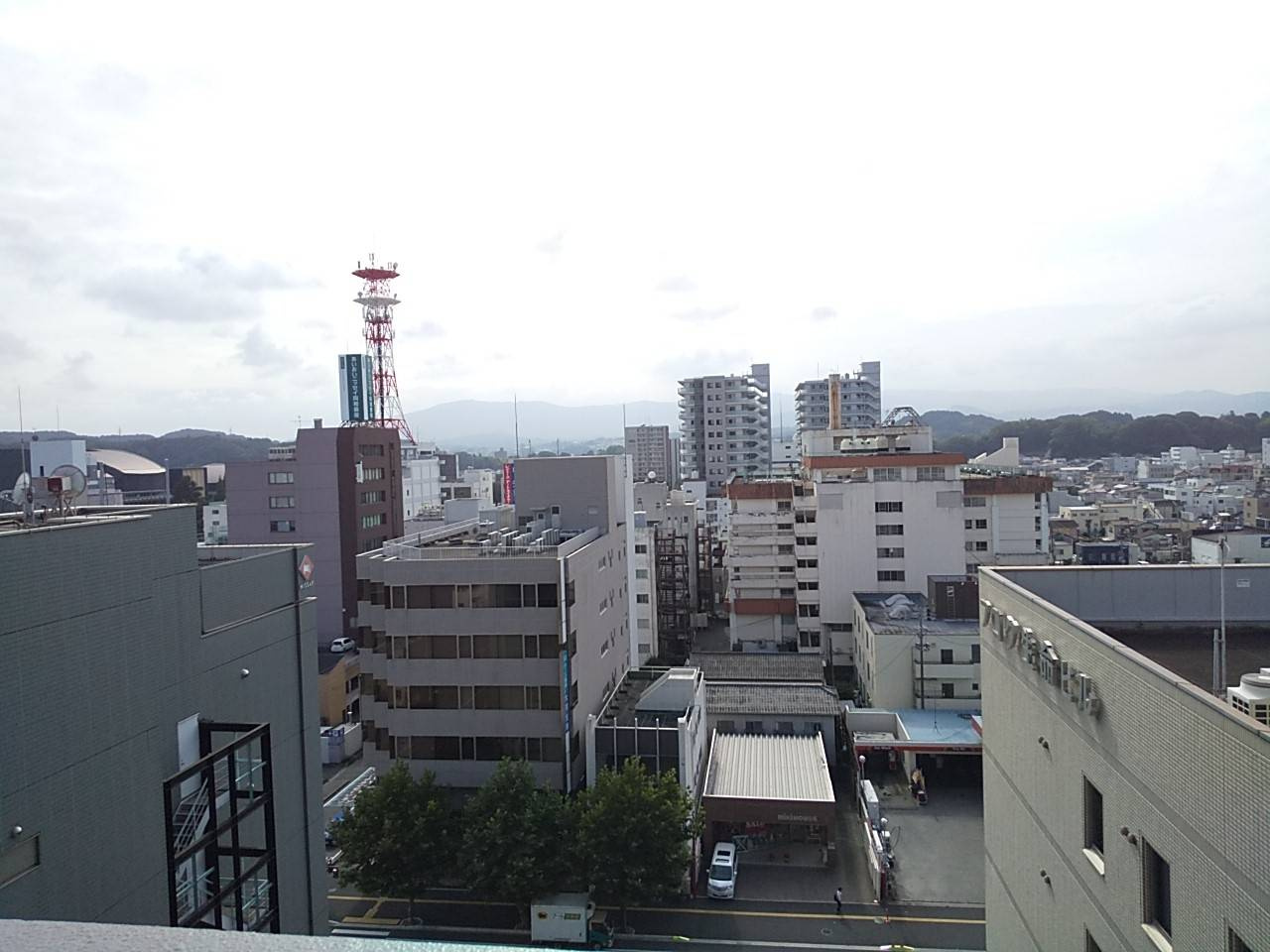 ロイヤルパレソレイユいわき駅前の展望