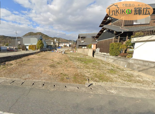 高砂市阿弥陀町阿弥陀（全4区）土地1号地の前面道路含む現地写真