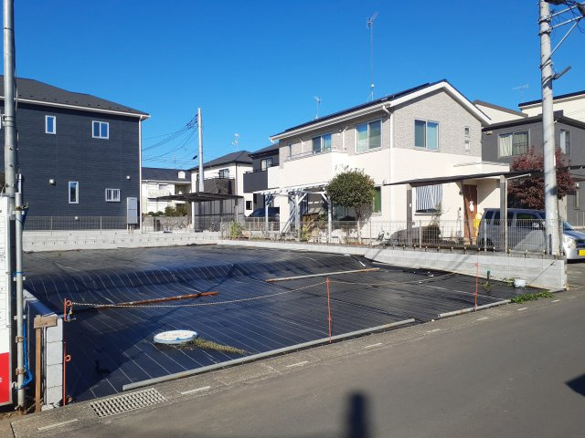 鴻巣市登戸の売地の外観|2024年11月8日撮影