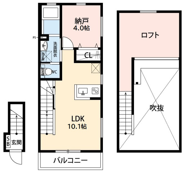 【間取り】 | ラフィネ岡崎