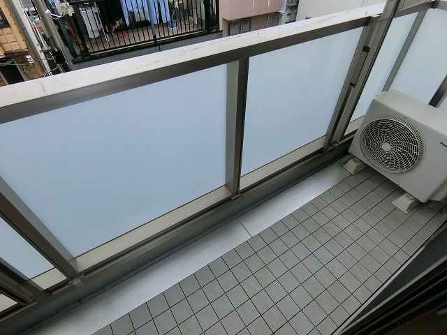 ウェリッシュ東甲子園のバルコニー