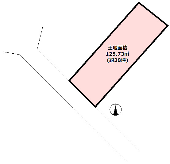 三田市天神３丁目　土地