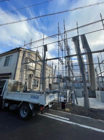 城東区蒲生３丁目新築戸建の外観|2023年12月完成予定です！