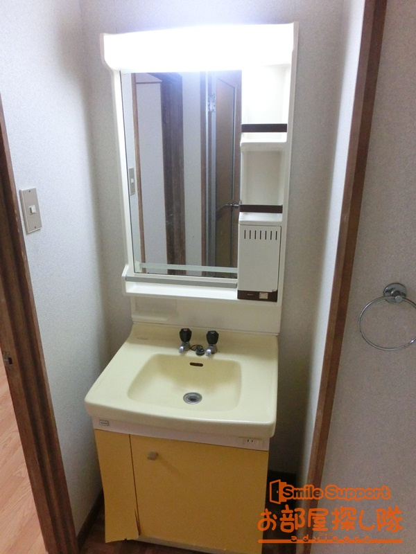 スカイライフ天神の独立洗面台