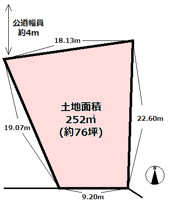 三田市八景町　土地