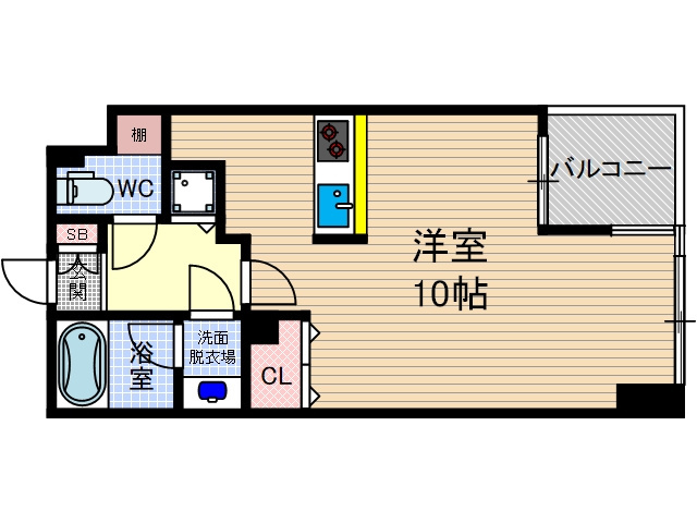 クレアールの間取り