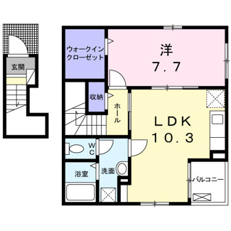 【間取り】 | グラン　フェリシア