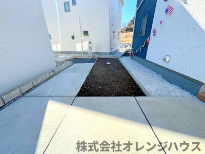 【駐車場】 | 厚木市小野　新築分譲住宅　全3棟 | 写真撮影【2024.1】