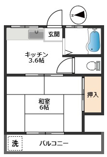 【間取り】 | ハイランド・フラット
