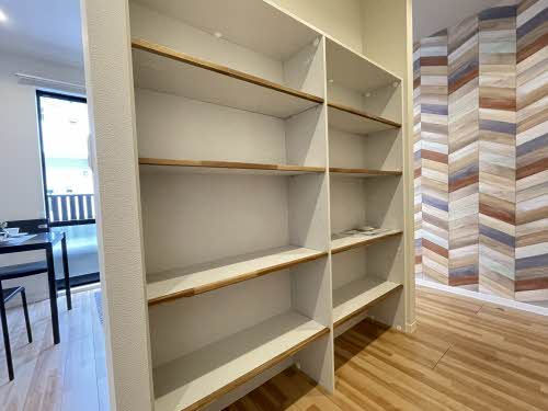 熊本市南区近見８丁目のアパートの収納