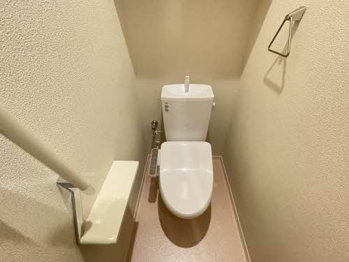 熊本市南区近見８丁目のアパートのトイレ