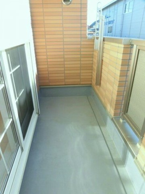 【バルコニー】 | グレースガーデンⅡ | 開放的で明るい空間を演出してくれるバルコニーです