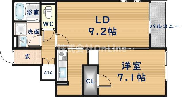 【間取り】 | クレイノプレジオＢ