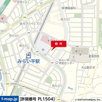 【地図】 | ＭＥＳＴみらい平