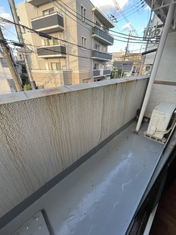 プレアール古川橋のバルコニー