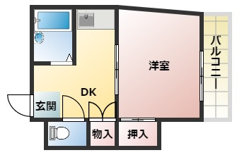 プレアール古川橋の間取り