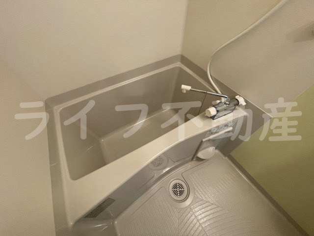 グリッター長田の浴室|日々の疲れを癒すお風呂付です