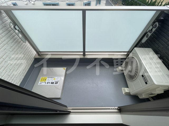 グリッター長田のバルコニー|落ち着いた時間を過ごせるバルコニーです