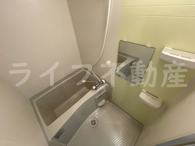 グリッター長田の浴室|落ち着いた空間のお風呂です